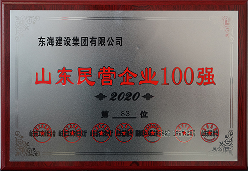 2020年山東民營企業(yè)100強